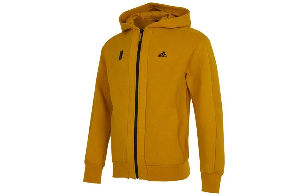 Adidas Jackets Men's Brown Hooded Moderate Other