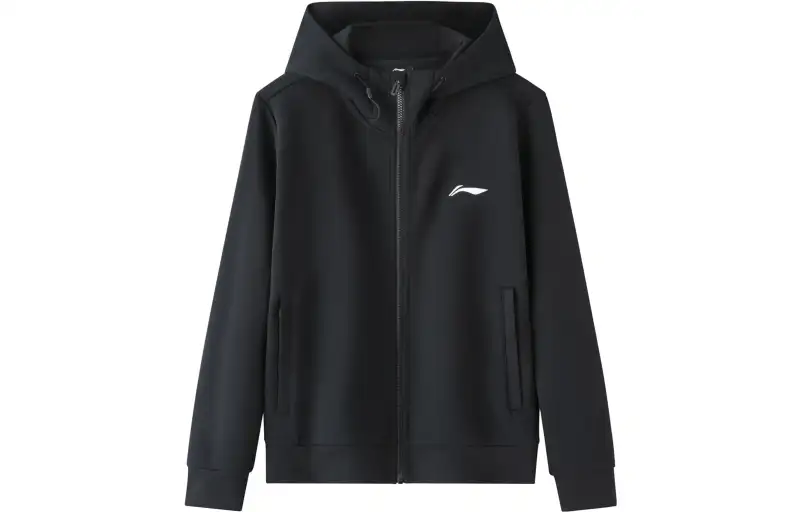 Li Ning Jackets Unisex Hooded Non Detachable Moderate Workwear