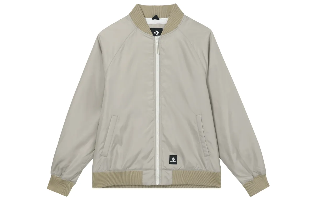 Converse Jackets Men's Khaki Crew Neck Moderate Other