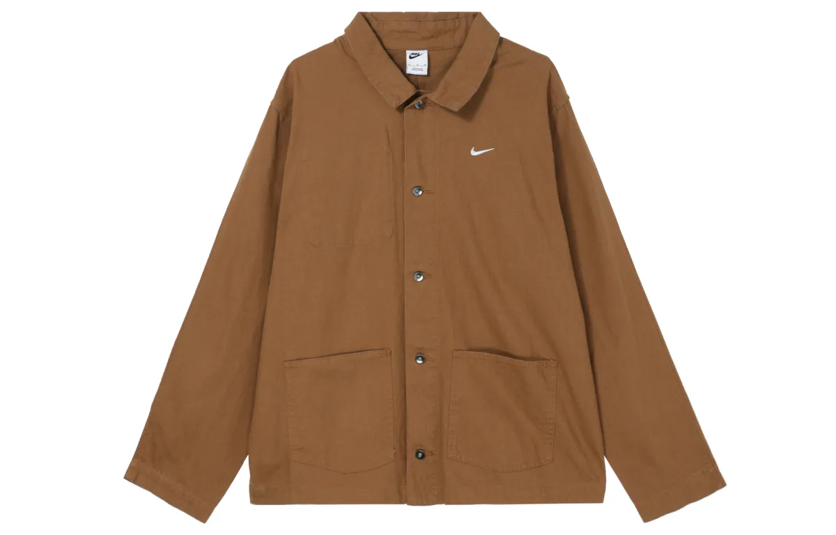Nike Jackets Men's Malt Brown Lapel Moderate Other