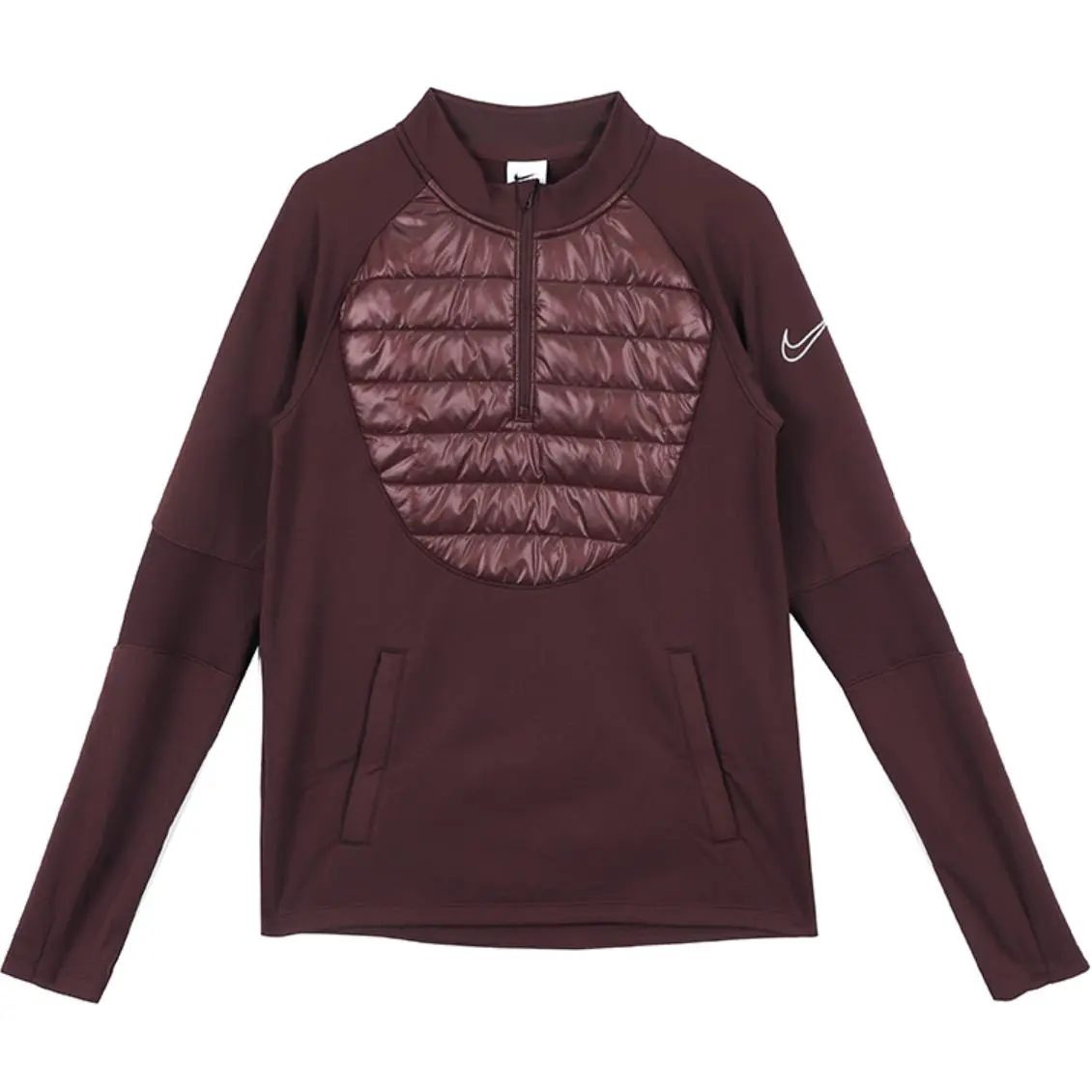 Nike Jackets Men's Burgundy Stand Collar Moderate Other