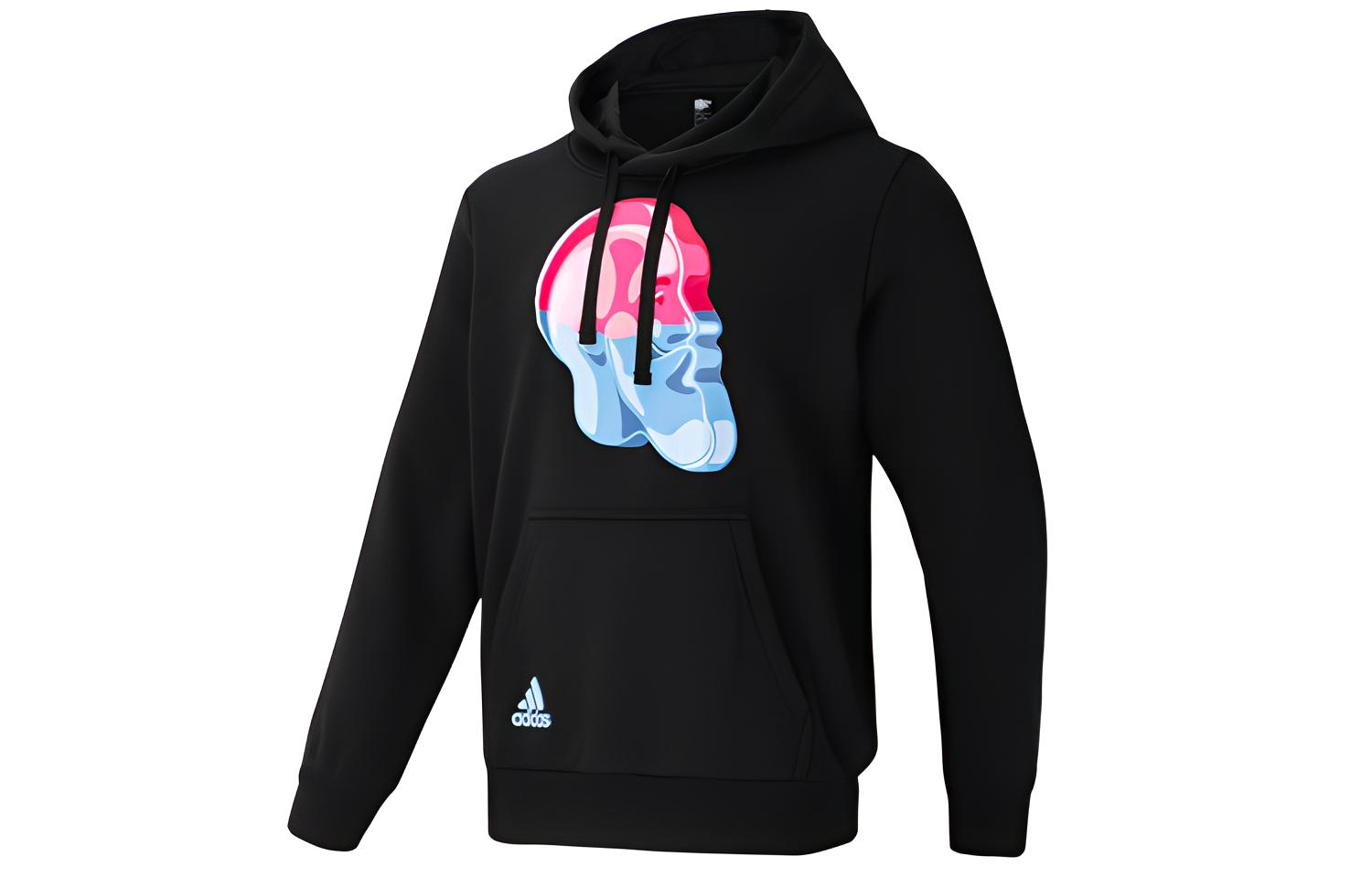 Мужское худи adidas (черное) — фото 1