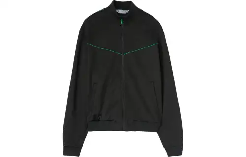 OFF WHITE Logo Embroidered Track Jacket
