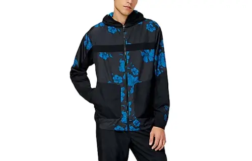 New Balance Jackets Men's Black Hooded Moderate Other