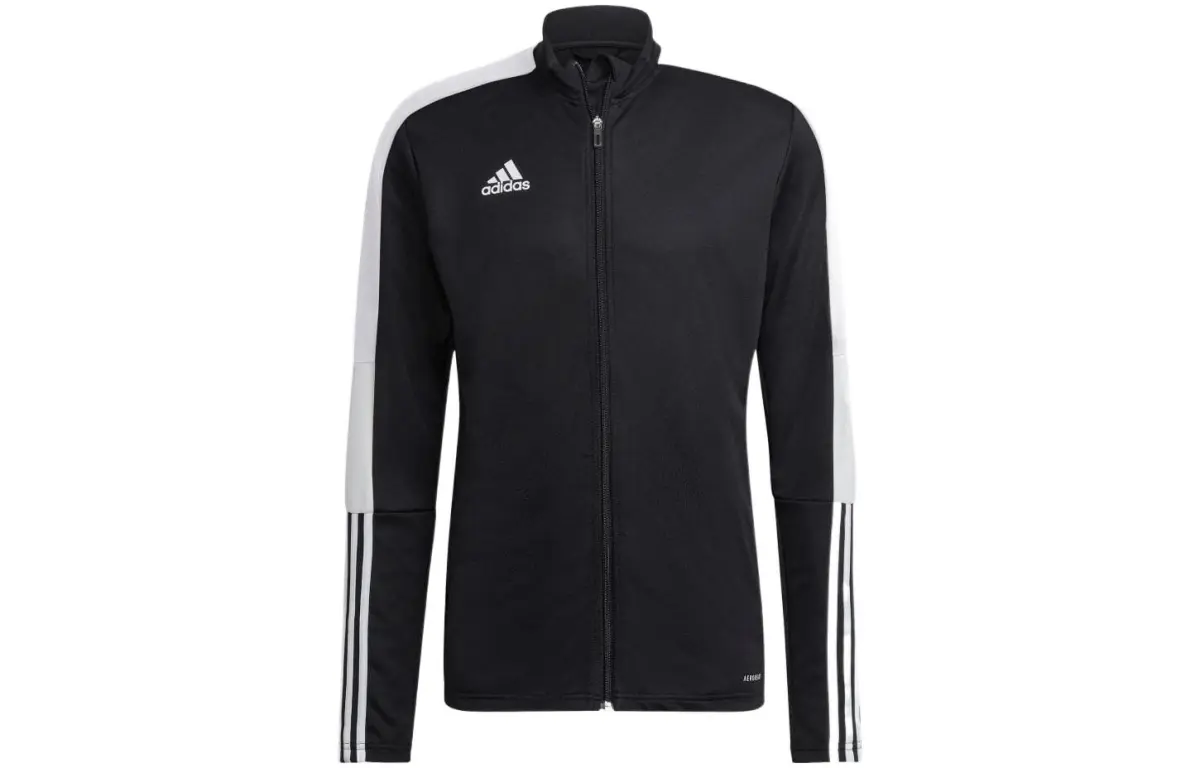 Adidas Jackets Men's Black Stand Collar Moderate Other