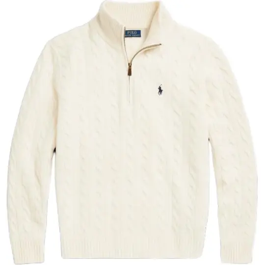 Polo Ralph Lauren Sweater Standard Men's Natural White
