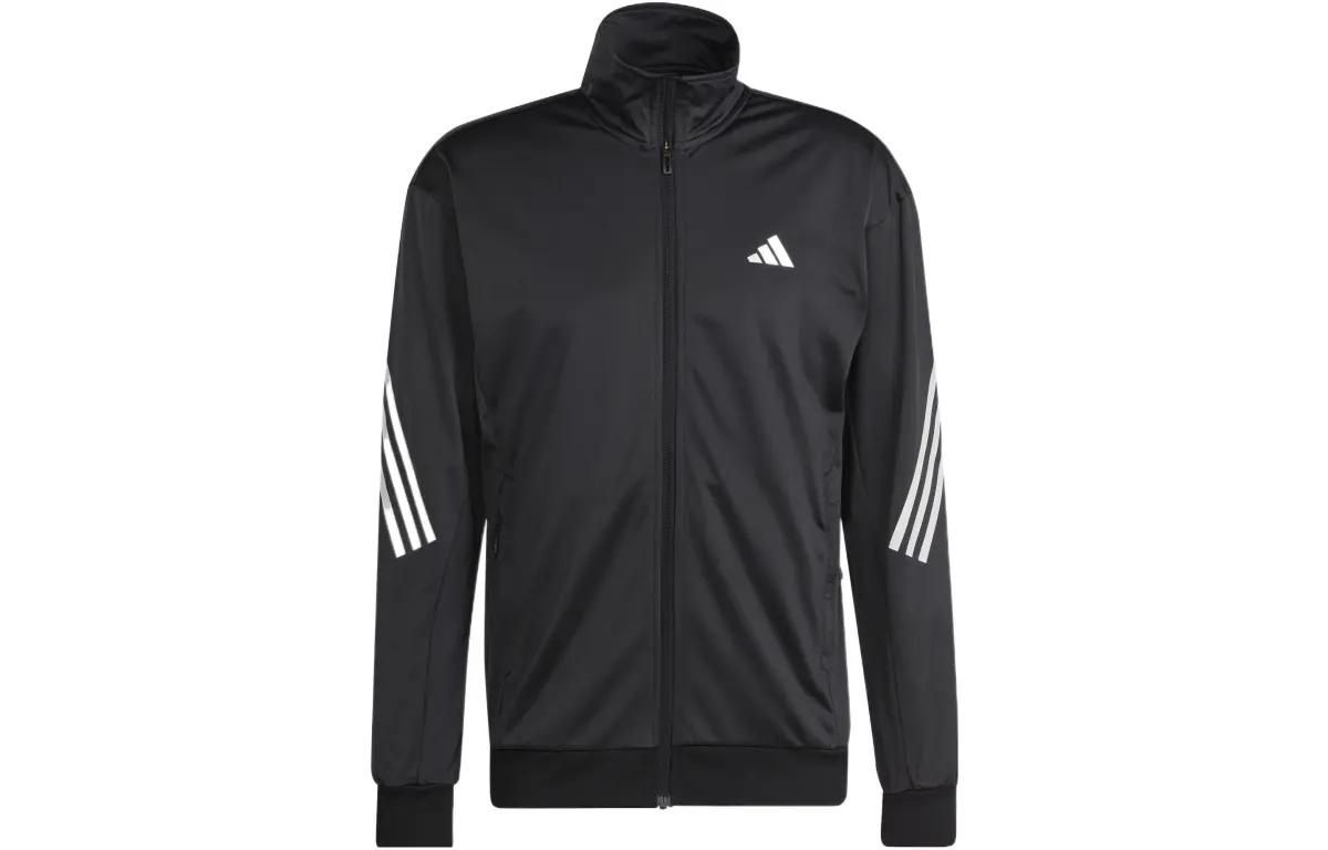 Adidas Free Shipping With AdiClub 3 Stripes Knit Tennis Jacket