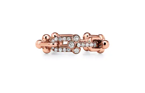 TIFFANY & CO. 18K Rose Gold Rings Women's