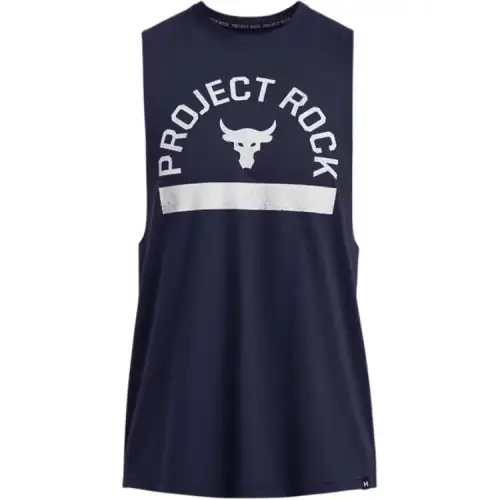 Under Armour ProjectRock Tank Top Men's Midnight Marine Blue