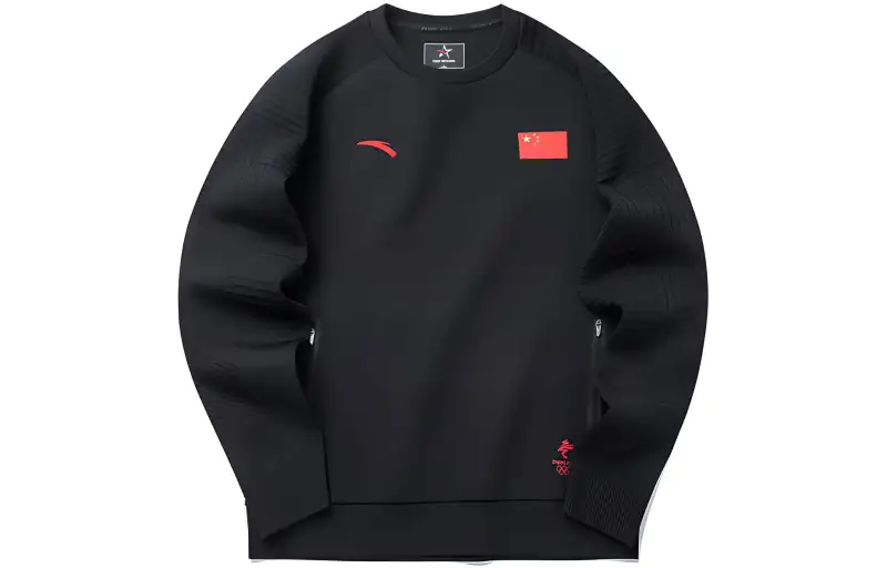 Anta Sports Life Collection Sweatshirt Men's Black