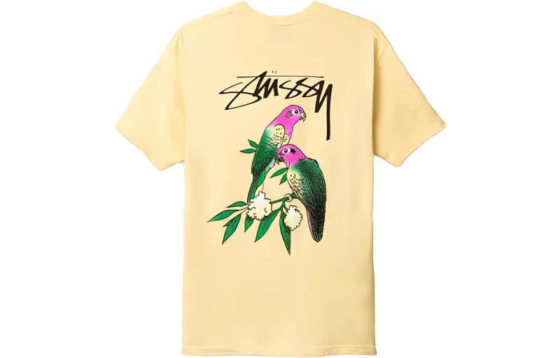 Stussy T Shirts Unisex Crew Neck Moderate Straight Fit