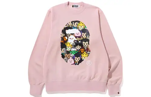 A BATHING APE X Dragon Ball Z Ape Head Crewneck Sweatshirt