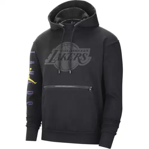 Jordan Nba Los Angeles Lakers Fleece Pullover Hoodie