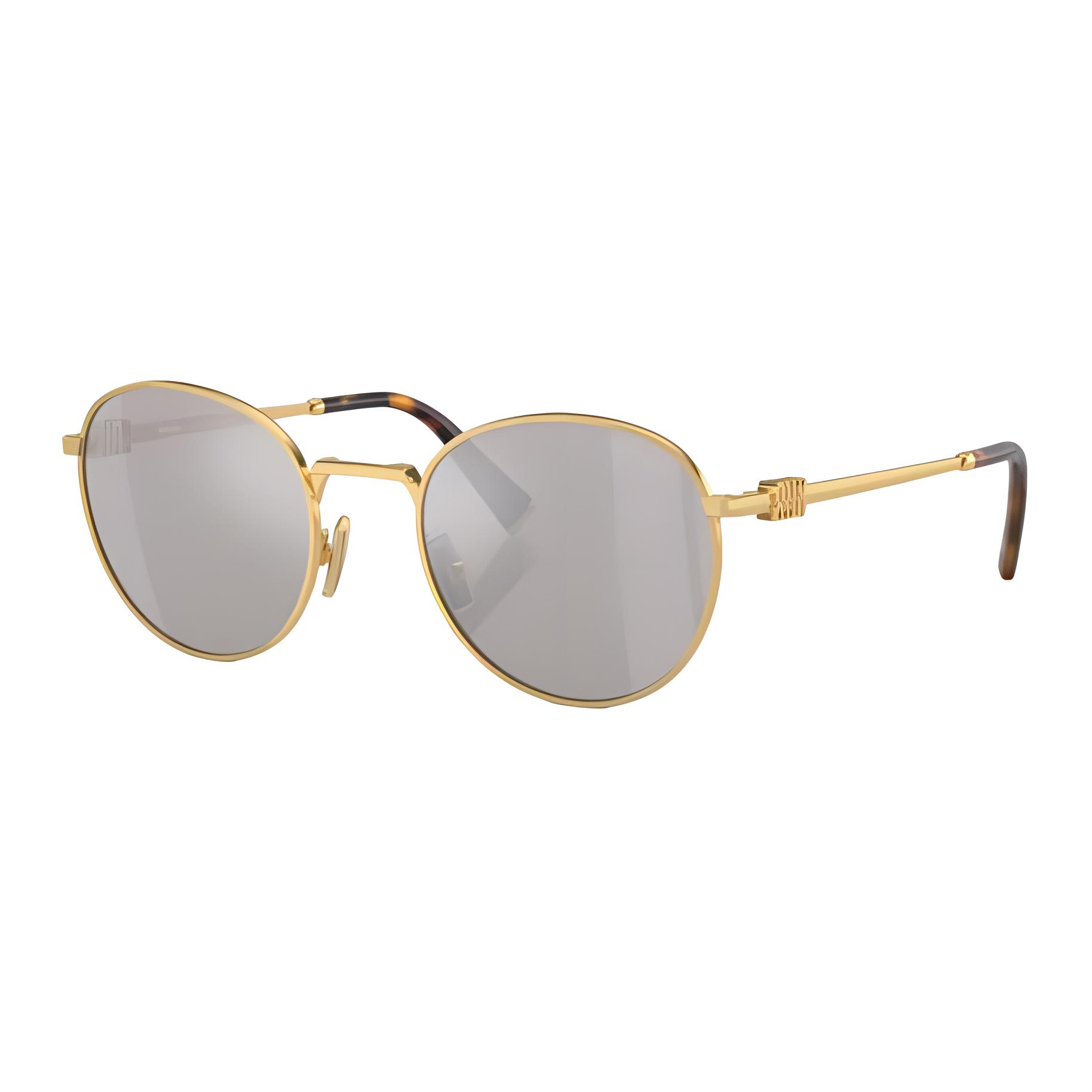 Женские очки MIU MIU (золотые)