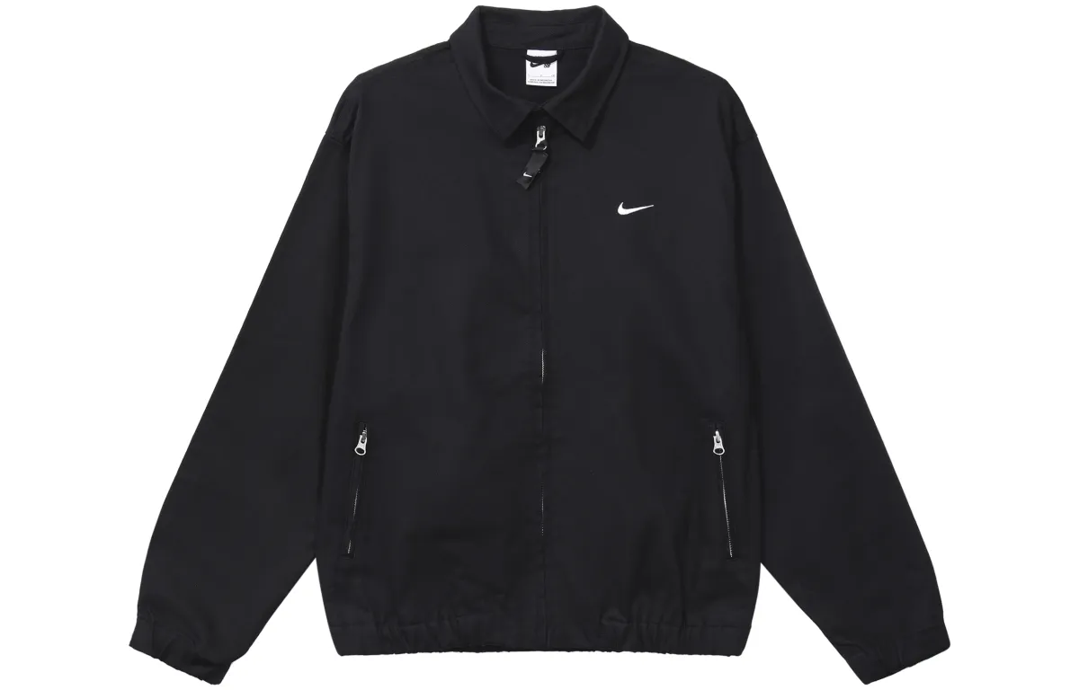 Nike Jackets Unisex Black Lapel Moderate Other