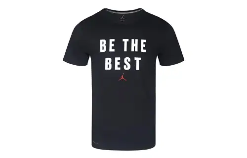 Jordan Air T Shirts Men's Crew Neck Moderate Straight Fit