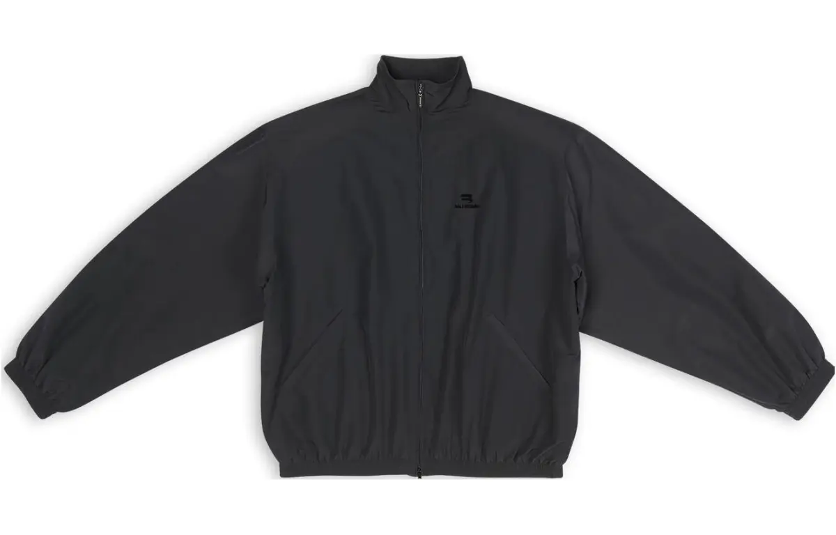 Balenciaga Sporty B Jacket Regular Fit Unisex Black
