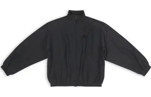 Balenciaga Sporty B Oversized Tracksuit Nylon Jacket