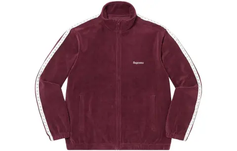 Supreme Studded Velour Track Jacket