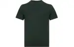 PRADA T Shirts Men's Dark Green Crew Neck Moderate Straight Fit
