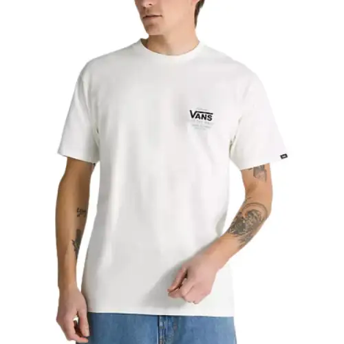 Vans Holder St Classic T Shirts Men's White Crew Neck Moderate Straight Fit
