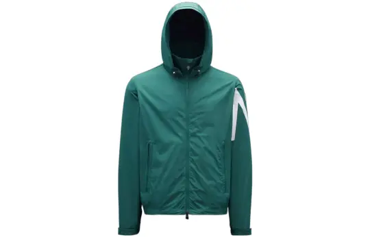 Moncler Logo patch Hooded Windbreaker