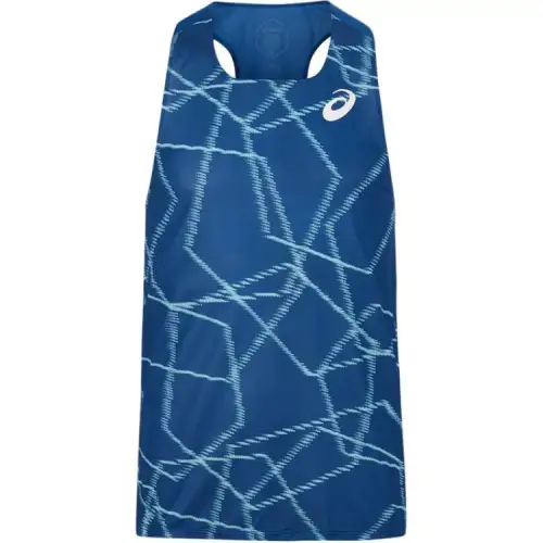 ASICS Running Tank Top Men's Blue