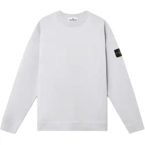 STONE ISLAND Compass Patch Crewneck Sweatshirt