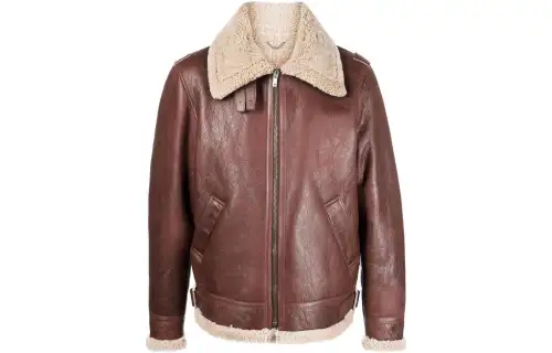 【Previous Season】Sherling leather jacket