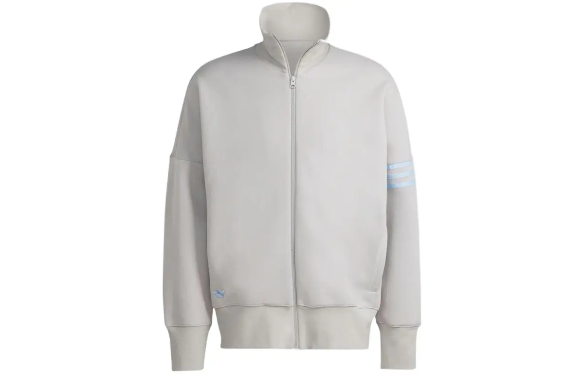Adidas Originals Neuclassics Jackets Men's Gray Stand Collar Moderate Other