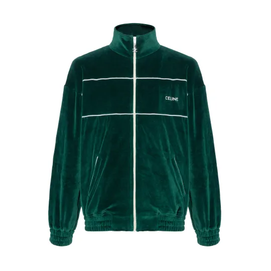 CELINE SS23 Jackets & Coats Men's Bottle Green