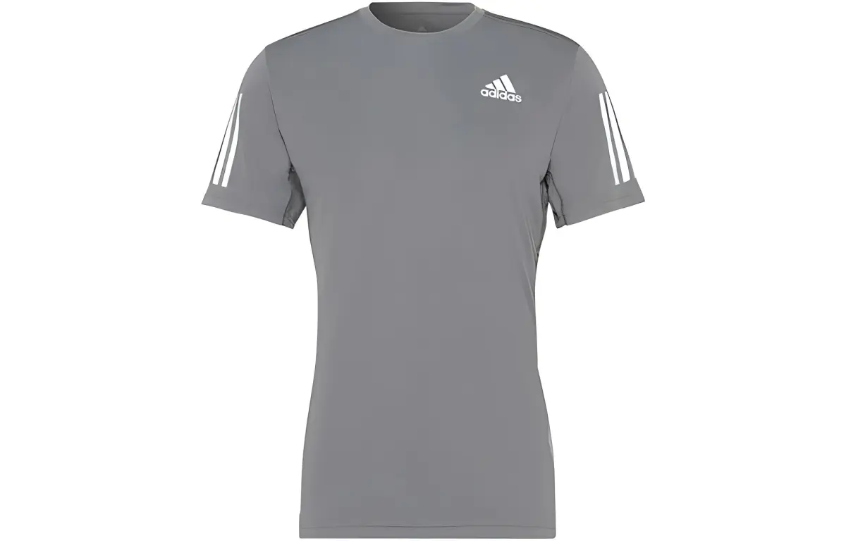 Adidas Set-in Sleeve T-Shirt Men's Gray
