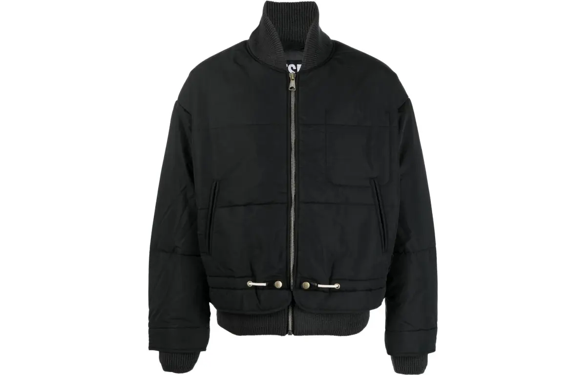 DIESEL Front Zip Padded Bomber Jacket