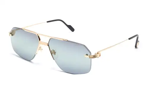Cartier Première De Cartier Pilot-frame Sunglasses