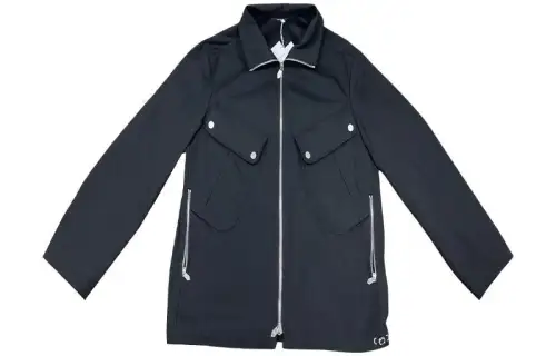 HERMES Jackets Men's Black Lapel Moderate Other