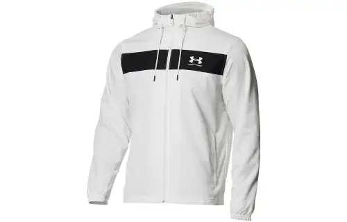 Under Armour Jackets Men's White Hooded Moderate Other