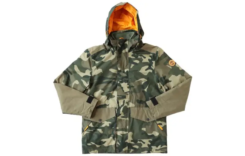 Timberland Jackets Unisex Camouflage Hooded Moderate Other