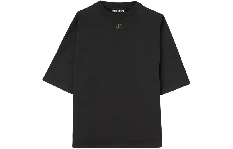 PALM ANGELS Foggy Logo Over T Shirt