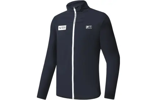 FILA Athletics Jackets Men's Tide Blue Stand Collar Thin Workwear