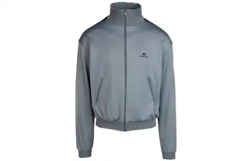 Balenciaga Jackets Men's Gray Lapel Moderate