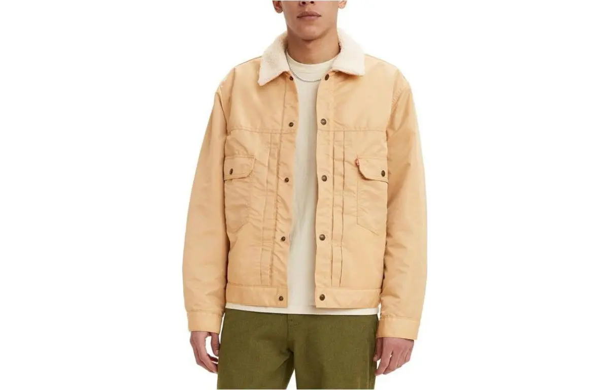 Levi's Jackets Men's Coffee Lapel Moderate