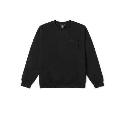 Vans Sweatshirts Unisex Black Crew Neck Moderate Regular