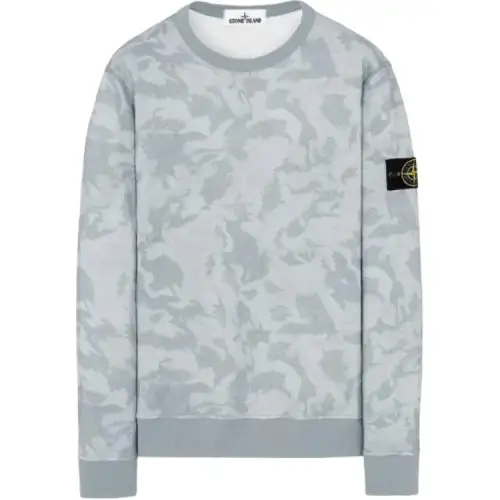STONE ISLAND Sweatshirt Men's Sky Blue