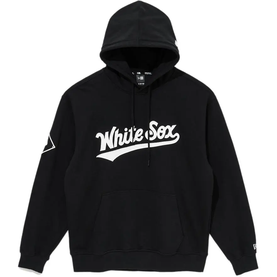 New Era Sweatshirts Unisex Black Hooded (Non-detachable) Moderate