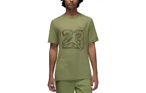 Jordan Flight Essentials T Shirt Men's Light Olive