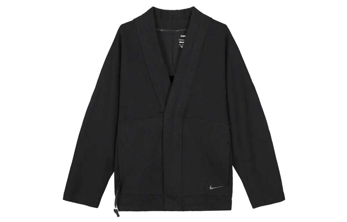 Nike Jackets Men's Black V-neck Moderate Other