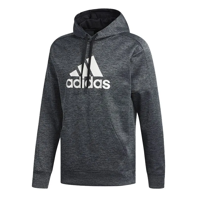 Adidas Sweatshirts Men's Gray Hooded (Non-detachable) Moderate Straight Fit