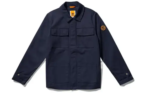 Timberland Jackets Men's Blue Lapel Moderate Other