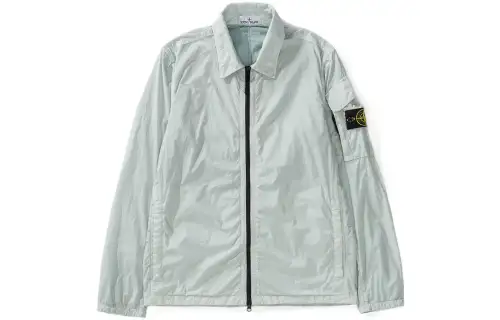 STONE ISLAND Jacket Men's Pearl Gray