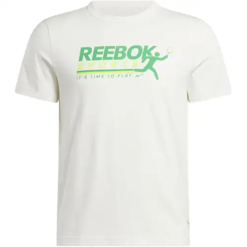 Reebok T Shirt Unisex Chalk White
